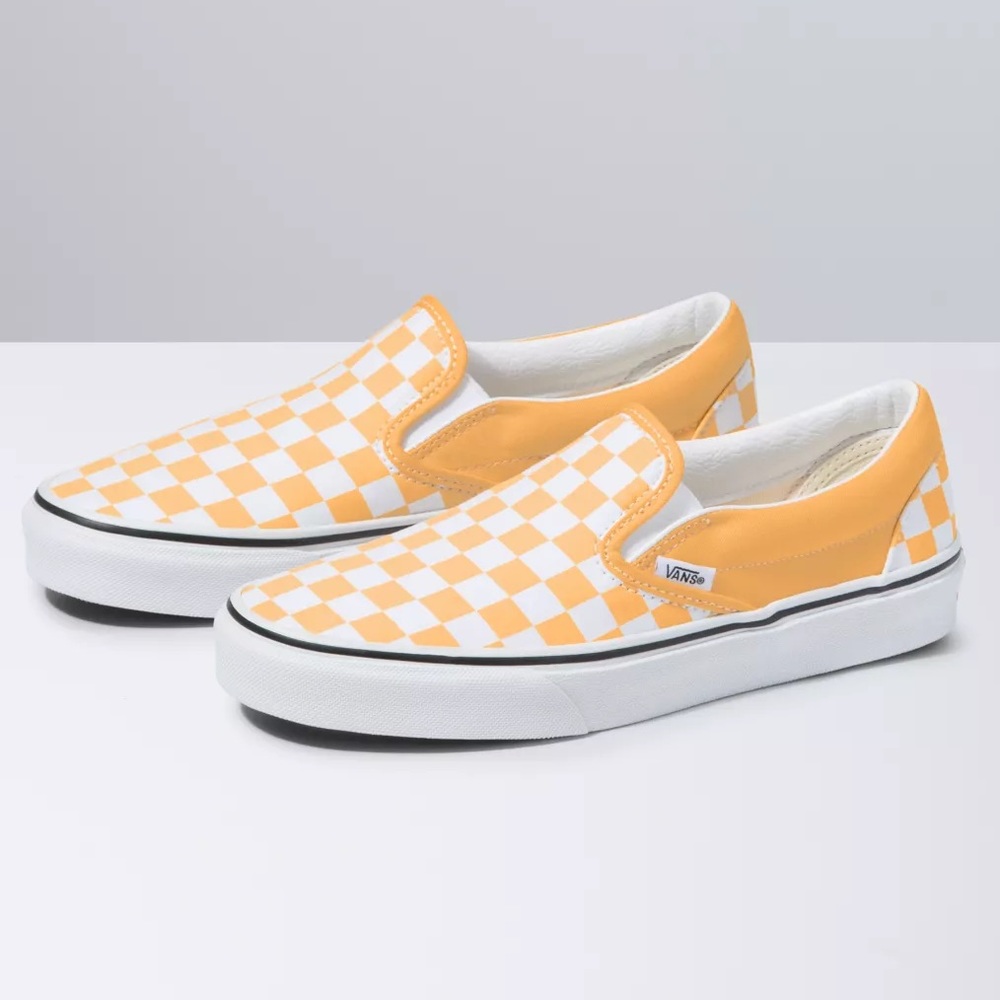Checkerboard Classic Slip-On Vans